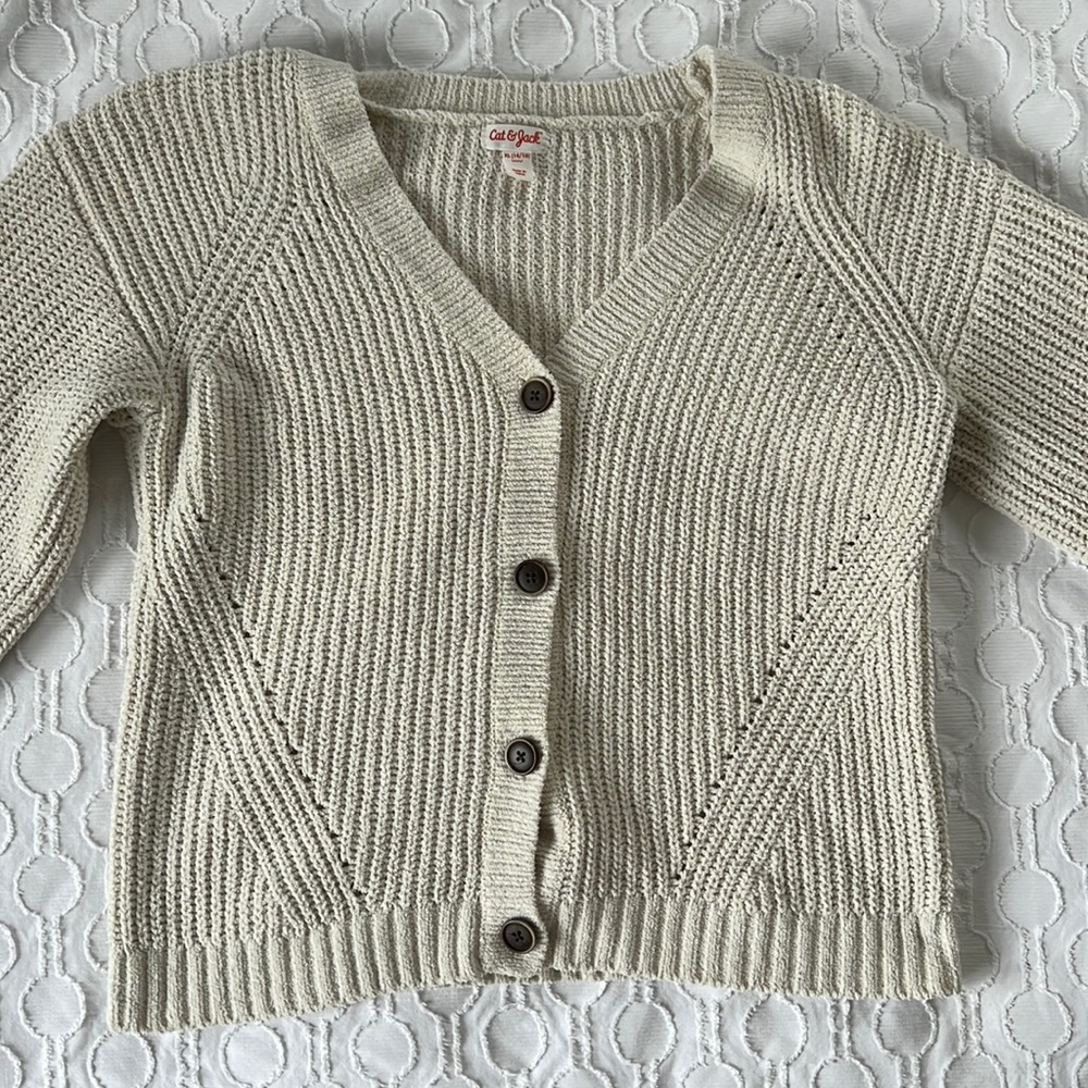 Cat & Jack cardigan. Size XL